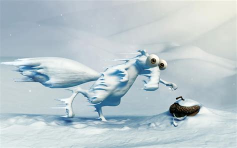 Frozen Scrat - Ice Age - Wallpaper