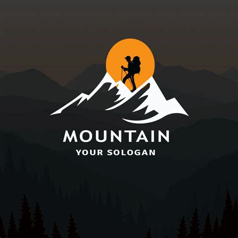 MOUNTAIN LOGO on Behance | Mountain logos, Outdoors logo design ...