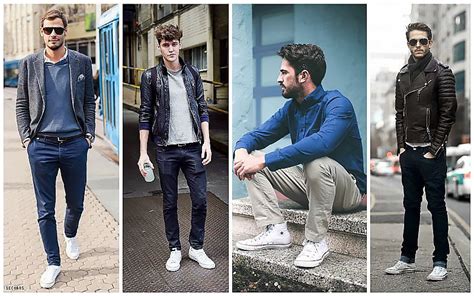 How to Wear Converse Sneakers | Mens converse high tops, All black ...