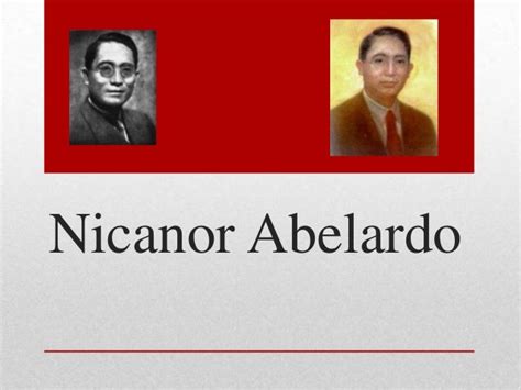 Nicanor abelardo