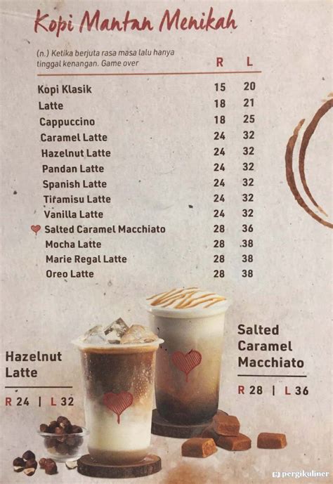 Selalu diperbarui! Menu Kopi Kenangan, Kramat Jati