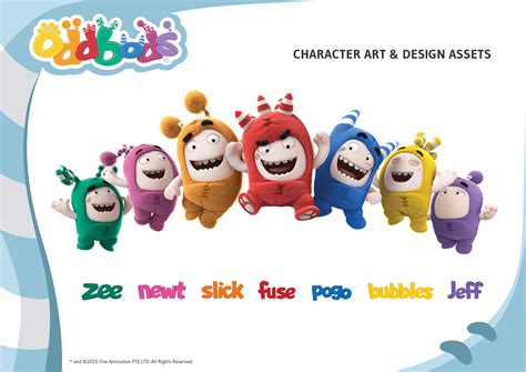 Oddbods - Style Guide :: Behance