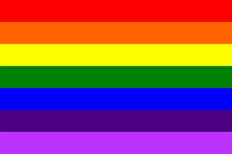 The Colors Of The Gay Pride Flag
