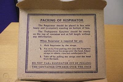 33 Evacuee Gas Mask Box Label - Labels Design Ideas 2020