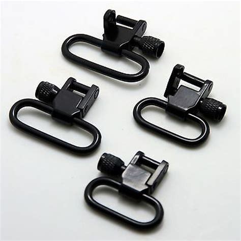 4pcs 1" Hardware Gun Sling Swivel Rifle/Shotgun Sling Swivel Quick Detach | eBay