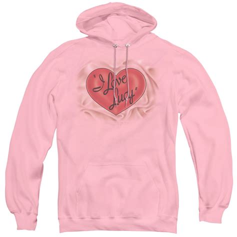 I Love Lucy Heart Logo Adult Hoodie | LucyStore.com