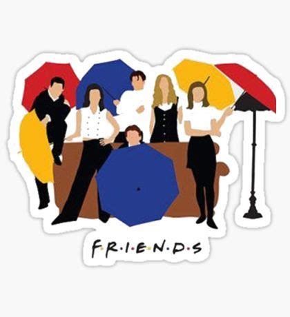 Friends Stickers for Sale | Adesivos bonitos, Adesivos para impressão, Adesivos sticker