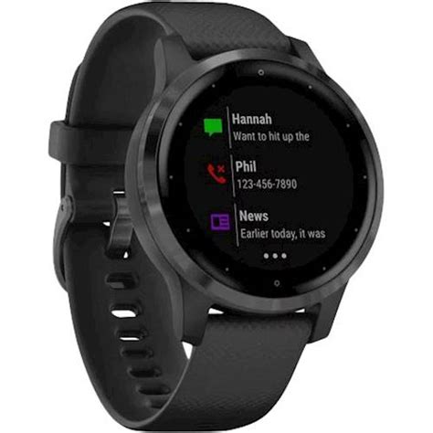 Customer Reviews: Garmin vívoactive 4S GPS Smartwatch 40mm Fiber ...