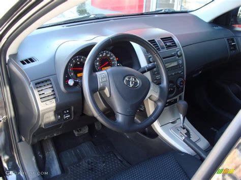 Dark Charcoal Interior 2009 Toyota Corolla XRS Photo #43841825 ...