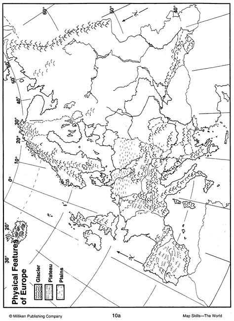 Physical Map Worksheet