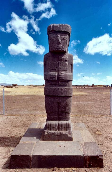 Monolito de Tiahuanaco | Tiahuanaco, Tiwanaku, Monolito