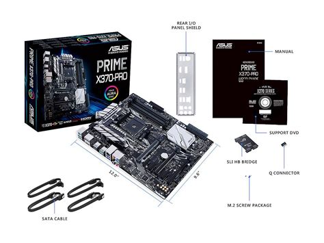 ASUS Prime X370-Pro AM4 AMD X370 SATA 6Gb/s USB 3.1 HDMI ATX Motherboards - AMD - Newegg.ca