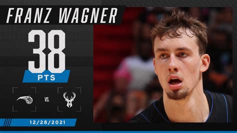 Franz Wagner hangs CAREER-HIGH 38 PTS on Bucks 🔥 - YouTube