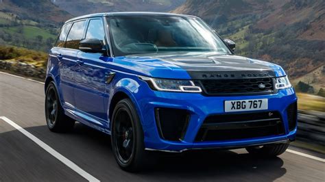 Range Rover Sport SVR powered by supercharged 5.0-litre V8 launched at ...