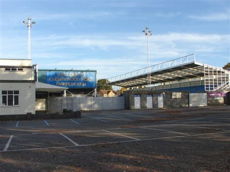 Farnborough Town football stadium © Alan Hunt :: Geograph Britain and Ireland