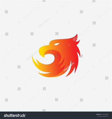 Phoenix Head Phoenix Logo Phoenix Head Stock Vector (Royalty Free ...