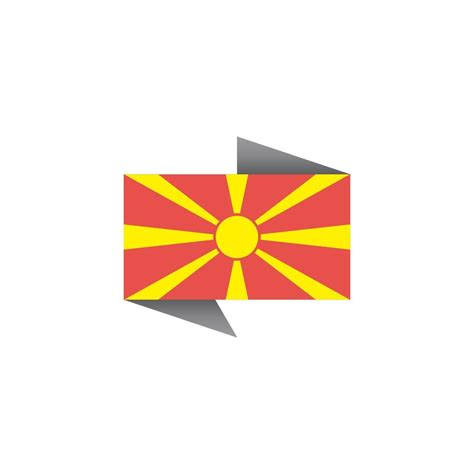 Illustration of Macedonia flag Template 13257829 Vector Art at Vecteezy