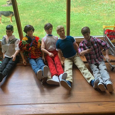 Collectors one direction dolls. Complete set. Harry... - Depop