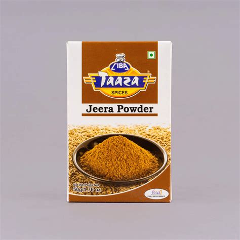 Jeera Powder / Cumin Powder , 50gm – Ciba Taaza Spices – Buy Spices Online