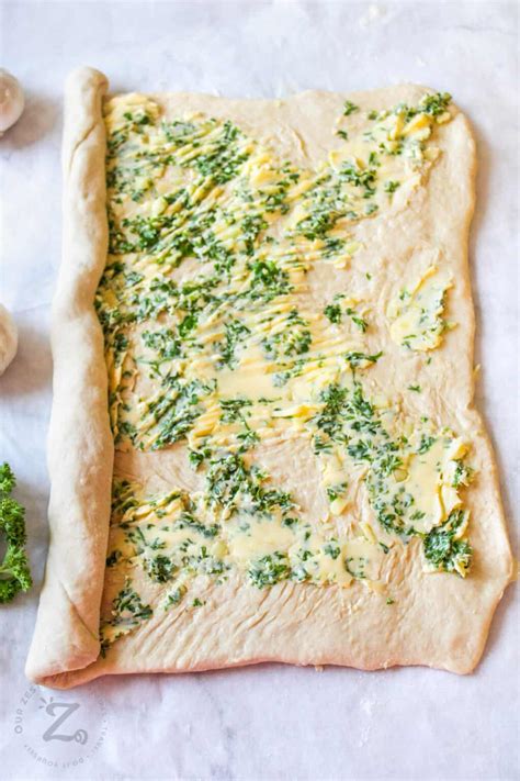 Garlic Herb Bread (With Self Rising Flour!) - Our Zesty Life