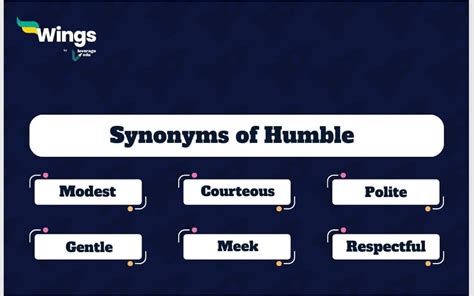 9+ Humble Synonyms with Meaning and Example | Leverage Edu