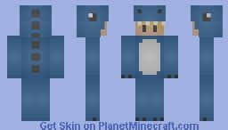 Boy Dinosaur Suit Minecraft Skin