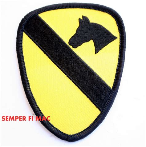 1ST CAVALRY DIVISION HAT PATCH CAV FORT HOOD APOCALYPSE NOW PIN UP US ...