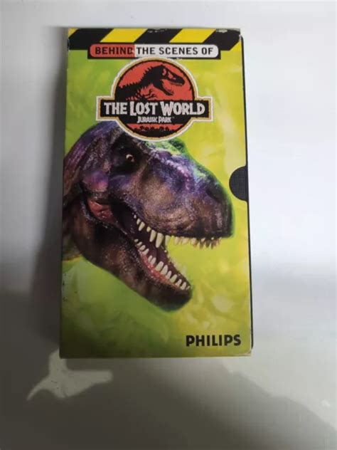 JURASSIC PARK LOST World Behind the Scenes Rare Philips 1997 VHS £12.00 ...