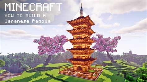 Minecraft: How to build a Ultimate Japanese Pagoda Minecraft Map