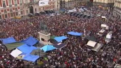 Economic crisis fuels Spain protests