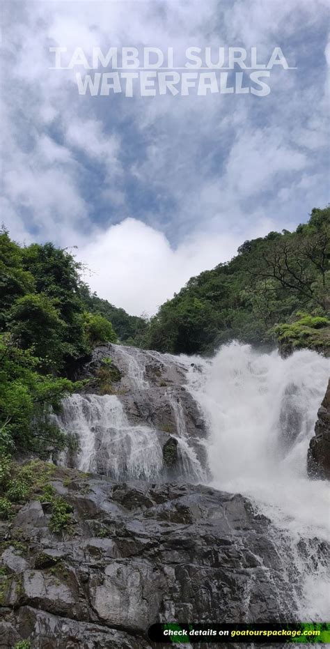 Explore Goa — Amazing Tambdi Surla Waterfalls Goa An amazing...