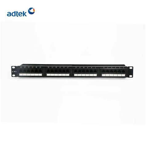 24 Port Patch Panel For Cat5e,Cat6,Cat6a,Cat67,Cat8 - Buy Patch Panel,24port Patch Panel,Cat5 24 ...