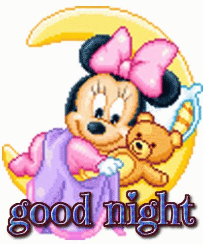 Minnie Mouse Good Night GIF - MinnieMouse GoodNight Disney - Discover ...