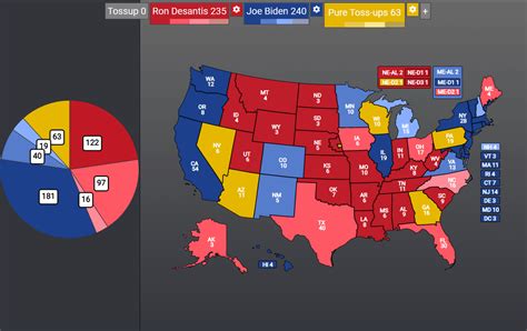 Ron DeSantis vs Joe Biden 2024 My prediction : r/YAPms