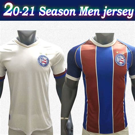 2021 20 21 Esporte Clube Bahia Soccer Jersey 2020 Men Soccer Shirt #20 ...