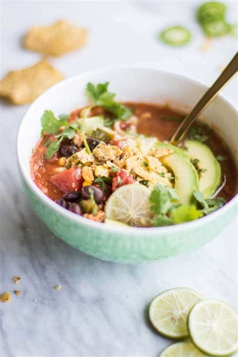 Taco Soup Recipe - Sunkissed Kitchen