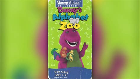 Barney's Alphabet Zoo (1993) - 1994 VHS - YouTube