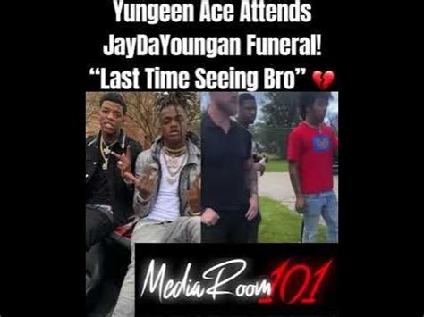 #YungeenAce Attends #JayDaYoungan Funeral! “Last Time Seeing Bro” 💔 # ...