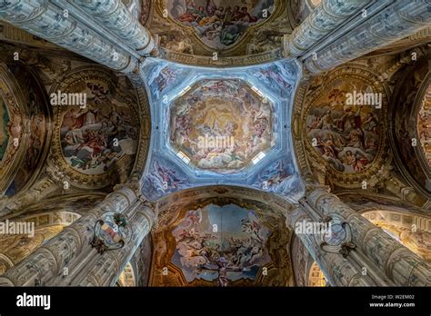 The dome of Asti Cathedral, Asti, Piedmont, Italy Stock Photo - Alamy