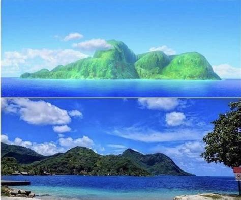 The island that inspired Te Fiti in Moana : interestingasfuck