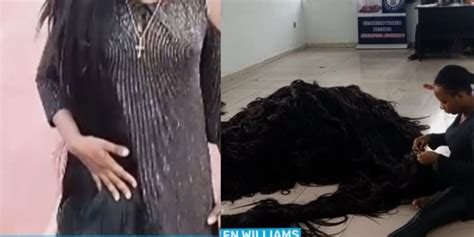 VIDEO: Nigerian sets world's record for longest handmade wig - Tribune Online