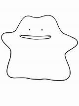 Pokemon Ditto coloring Pages  Free Printable sketch template