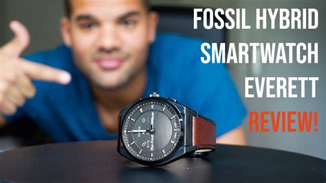 FOSSIL HYBRID SMARTWATCH HR EVERETT Review | Can It Compete With The Fossil Gen 5? | Fossil FTW ...