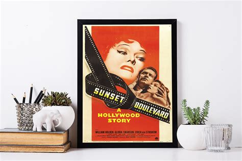 Sunset BoulevardMovie Poster Print Gift Reprint Art print | Etsy