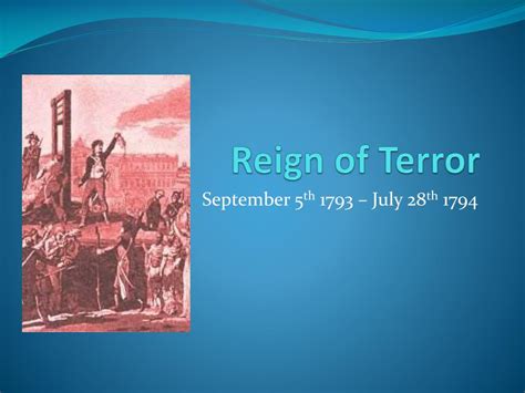 PPT - Reign of Terror PowerPoint Presentation, free download - ID:1985676