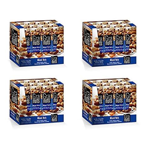 Granuts Mixed Nuts, 1.41 oz, Pack of 4 Displays, 48 Ct - Walmart.com