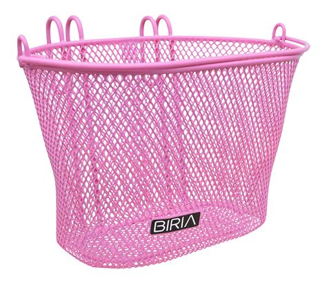 BIRIA Basket with Hooks Pink, Front, Removable, Wire mesh Small Kids ...