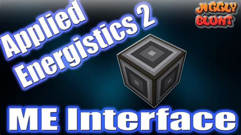 ME Interface (Applied Energistics 2) | Minecraft Mod Tutorial - YouTube