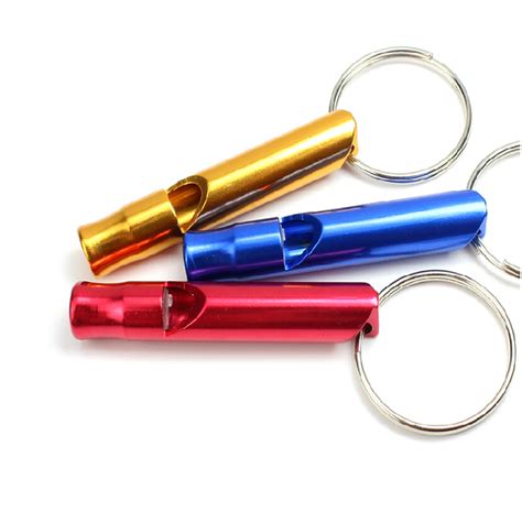 Aluminum Alloy Mini Whistle Key Chain – Hot Deals