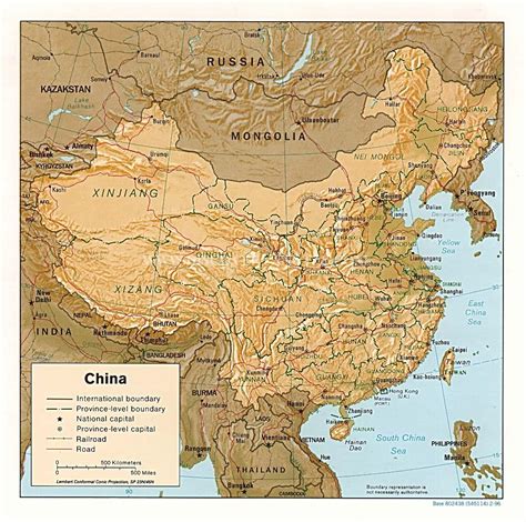 Mapa da China, Mapa Grande da China, China Mapas